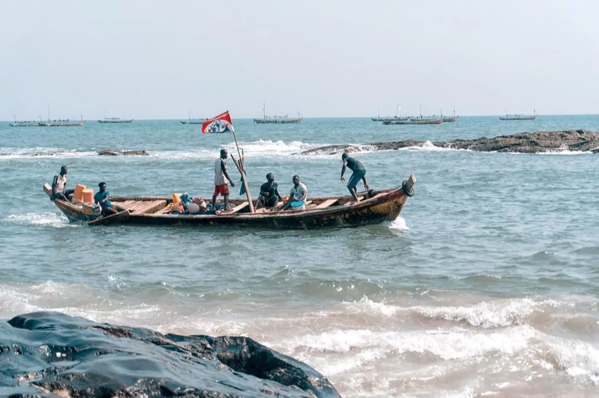 Fish farming customers and aquaculture teams